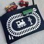 Personalised Railway Travel Play Mat Bag, thumbnail 6 of 6