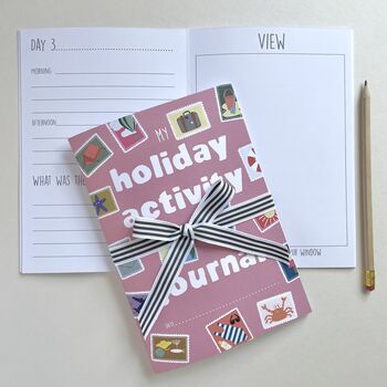 Kids Seven Day Holiday Activity Journal, 2 of 6