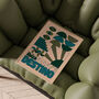 Destino Ibiza Club Print | Poster | Wall Art | Geometric | Dj | Clubbing | Patterned | Bauhaus | Print | House Music, thumbnail 6 of 8