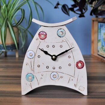 Personalised Medium Flower Clock, 2 of 6