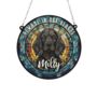 Cocker Spaniel Black Memorial Suncatcher, thumbnail 4 of 6