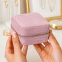 Personalised Velvet Jewellery Organiser, thumbnail 5 of 12