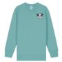 Childrens Organic Cotton Embroidered Panda Sweatshirt, thumbnail 6 of 11