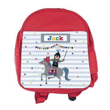 Personalised Children's Noble Knight Rucksack, 6 of 10