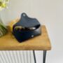 Personalised Dark Blue Leather Glasses Case, thumbnail 4 of 12