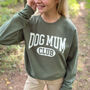 Dog Mum Club University Style Slogan Sweatshirt, thumbnail 3 of 12