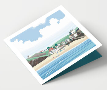 Set Of Eight Devon Coast Cards, 6 of 9
