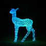 Twinkly Smart LED Outdoor Acrylic Christmas Doe Figure, thumbnail 2 of 12