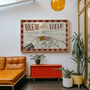 Brew With A View, Tea Poster, Coffee Print, thumbnail 1 of 9