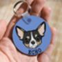 Chihuahua Portrait Keyring, thumbnail 2 of 6