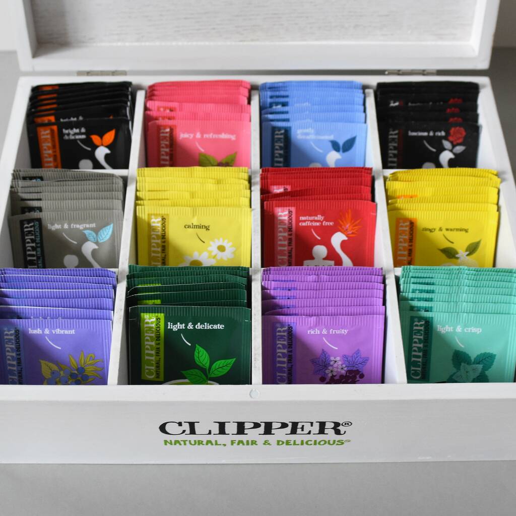 Luxury Tea Selection In Wooden Box By Sistir