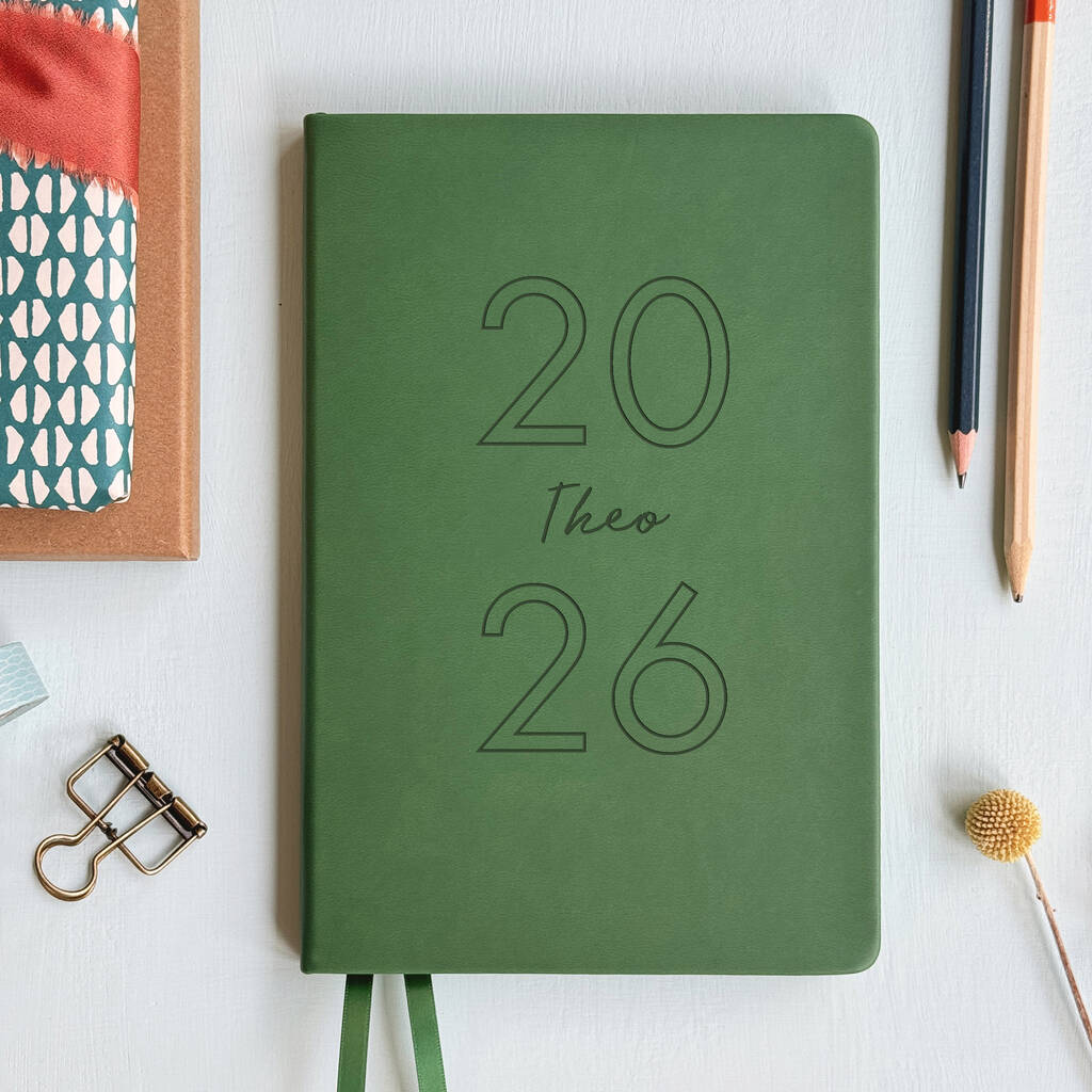 2026 Personalised Luxury Notebook Journal, 1 of 10