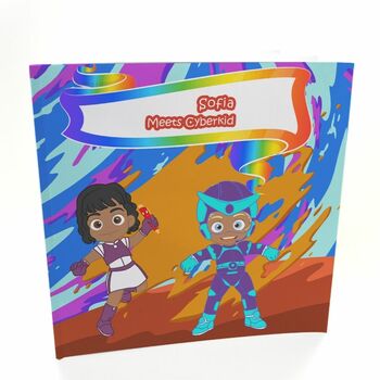 Super Personalised Book Child Meets Cyberkid, 5 of 6