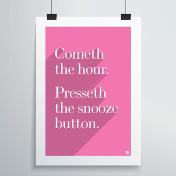 Snooze Print, 8 of 12