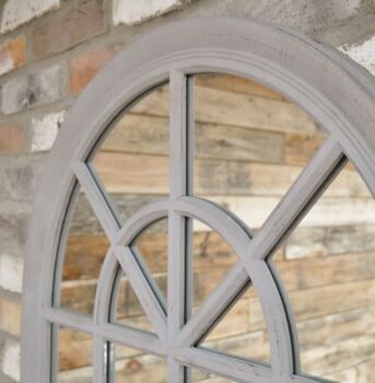 Grey Arched Wall Mirror, 3 of 3