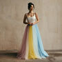 Tulle Rainbow Wedding Skirt, thumbnail 1 of 11