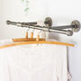 Industrial Steel Pipe Clothes Rail, thumbnail 1 of 7