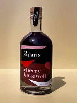 Cherry Bakewell Premium Handcrafted Bottled Cocktails, 2 of 3