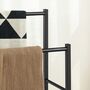 Towel Rail Freestanding Towel Rack Holder Drying Stand, thumbnail 5 of 9