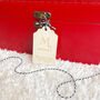 Personalised Initial Christmas Eve Box Tag, thumbnail 3 of 6