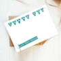 Personalised Thank You Note Cards In 18 Colours, thumbnail 1 of 5