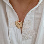 Triple Love Heart Charm Necklace, thumbnail 3 of 5