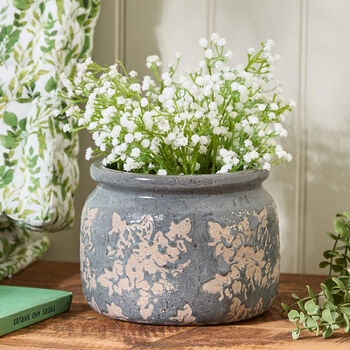Soire Blue Floral Ceramics Collection, 2 of 4