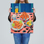 Party Shrimp Seafood Kitchen Foodie Wall Art Print, thumbnail 2 of 6