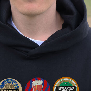 Crystal Palace Beer Mats Hoodie, 4 of 6