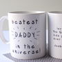 Bestest Daddy … Personalised Mug, thumbnail 2 of 3