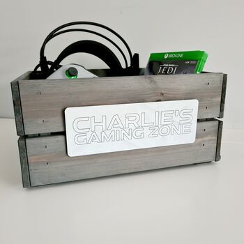 Personalised Gaming Crate, Care Package, Loot Crate, 10 of 10