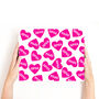 Personalised Valentine's Heart Wrapping Paper, thumbnail 2 of 3