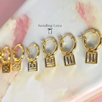 Star Sign Earrings Gift For Christmas, 7 of 8