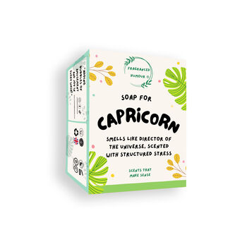 Soap For Capricorn Funny Novelty Zodiac Gift, 6 of 6