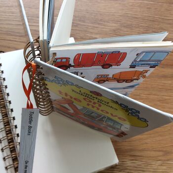 'On The Move' Upcycled Notebook, 2 of 5