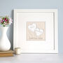 Handmade Wooden Picture Frame In Brown Or White, thumbnail 2 of 12