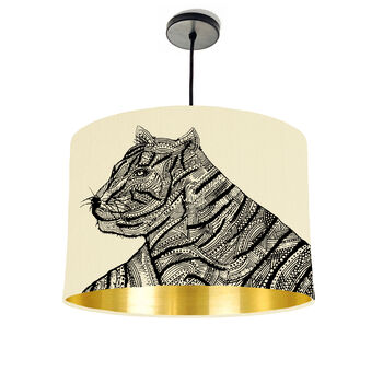 Tiger Drum Lampshade Mix And Match, 5 of 7