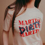 Dirty Martini Slogan T Shirt, thumbnail 1 of 5