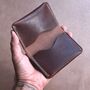 Handmade Leather Wallet With Personalisation, thumbnail 5 of 9