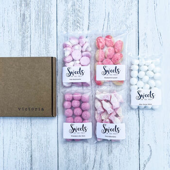Tickled Pink Letterbox Sweets Gift Box, 4 of 9