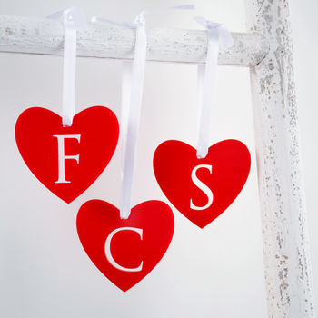 Personalised Acrylic Heart Valentine's Day Decoration, 2 of 3