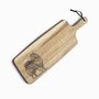 Personalised Keeshond Engraved Acacia Serving Board, thumbnail 8 of 10