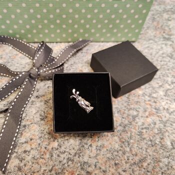 Golf Bag Lapel Pin Badge With Gift Box, 5 of 5