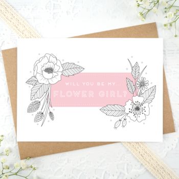 Flower Girl Card, 3 of 9