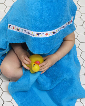 Children's Personalised Hooded Towel | Up To 13yrs, 11 of 12