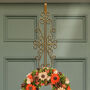 Ornate Scrolled Spring Wreath Hanger, thumbnail 1 of 5