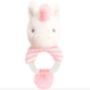 Soft Blue Elephant Baby Rattle, thumbnail 7 of 7