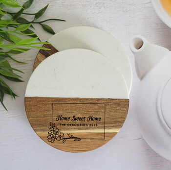 New Home Gifts Serving Board, Coaster, Bottle Opener, 6 of 6