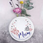 Personalised Mothers Day Flowers Ceramic Wall Vase, thumbnail 2 of 5