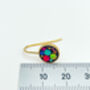 Elegant Disco Drop Earrings With Colourful Sparkles, thumbnail 7 of 9